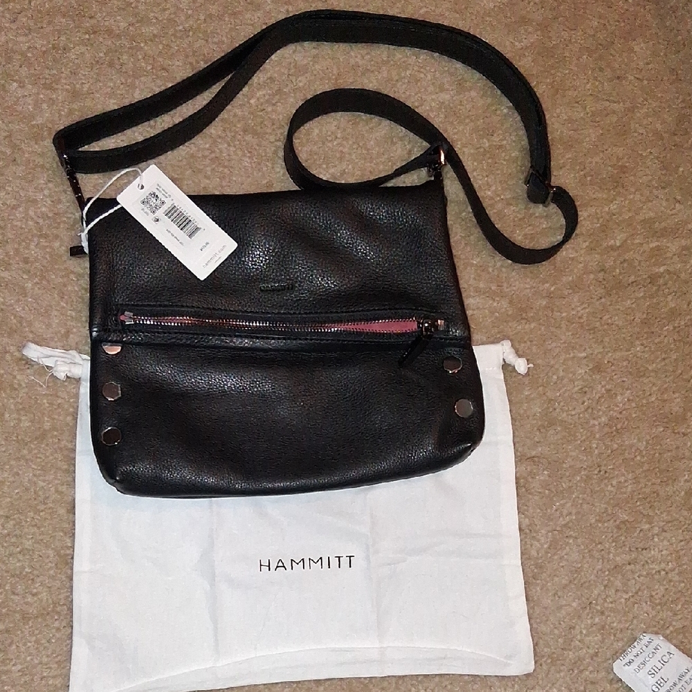 Hammitt Elegant Black Crossbody Bag
